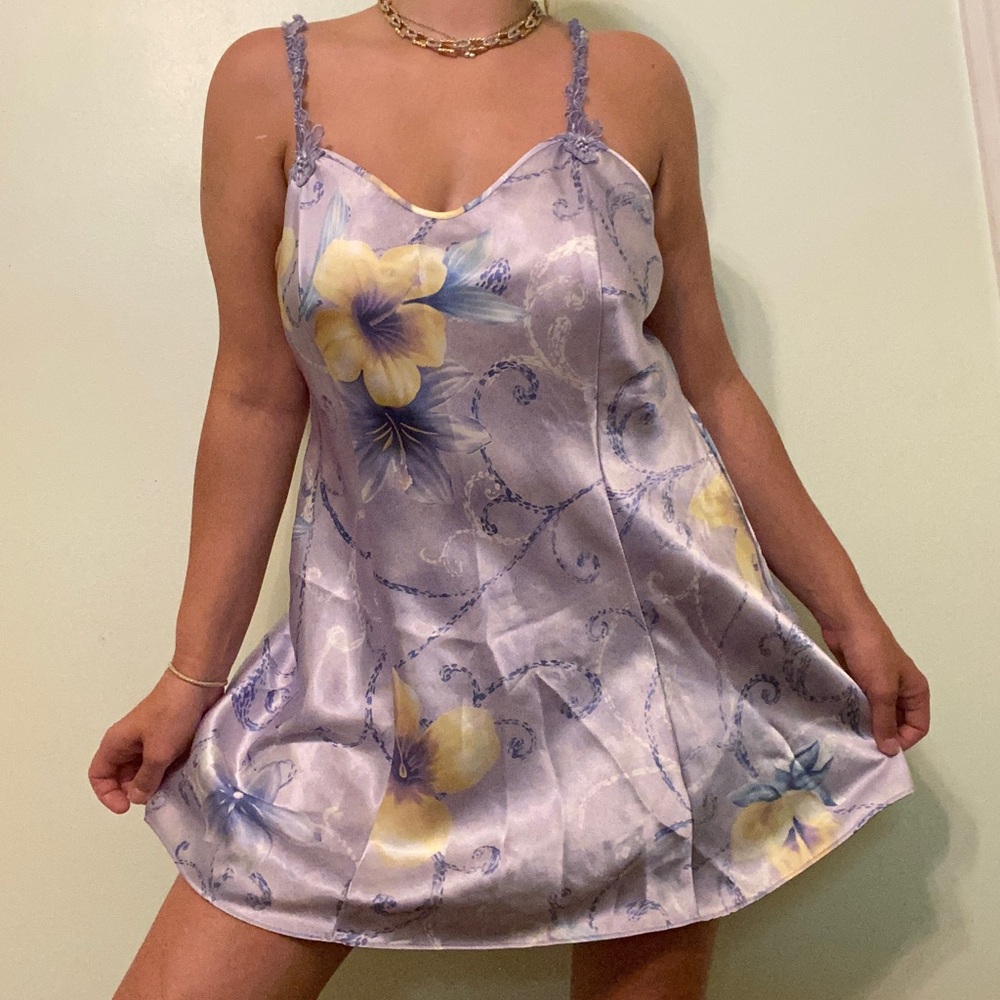 vintage butterfly dress